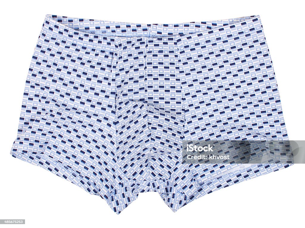 Male underwear Isolated on white background.  Arts Culture and Entertainment Stock Photo