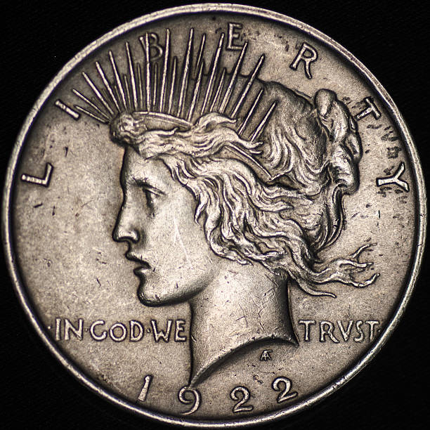 istock The United States Silver Peace Dollar (Obverse) 485676598
