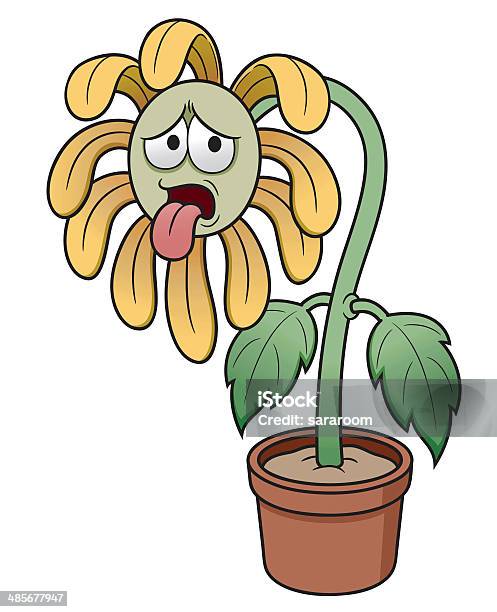 Cartoon Sunflower Stock Illustration - Download Image Now - Agriculture, Botany, Clip Art