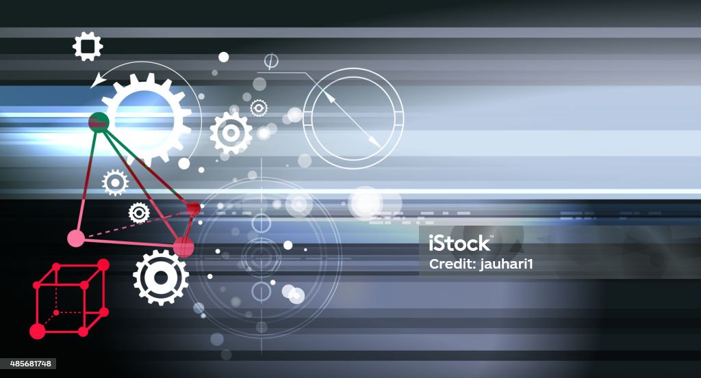 Engineering Abstract Line Abstract Engineering Drawing Stock Illustration - Download Image Now ...