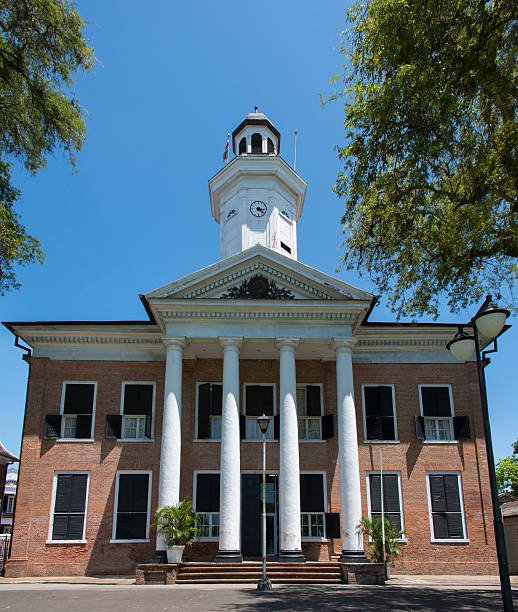 istock Ministry of Finance in Paramaribo 485681842