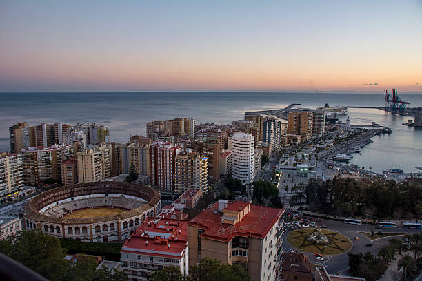 istock Malaga Port From Gibralfaro 485684730