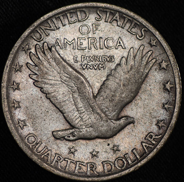 istock American Silver Quarter Dollar Coin 485691550