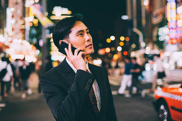 istock Businessman talking on the phone 485696250