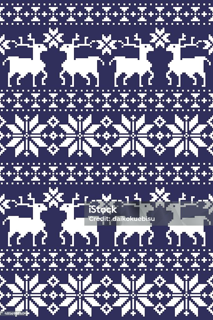 Nordic Pattern Abstract Nordic Design Pattern Stock Illustration - Download Image Now - 2015 ...