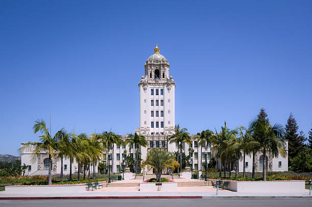 istock Beverly Hills City Hall in California 485699528