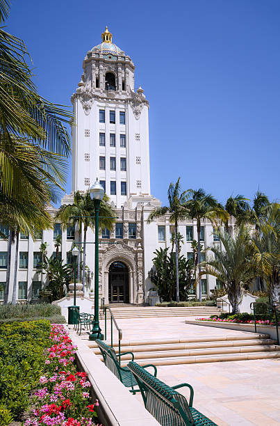 istock Beverly Hills City Hall in California 485699580