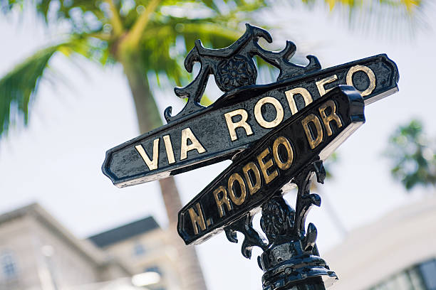 istock Rodeo Drive sign in Beverly Hills, CA 485700176