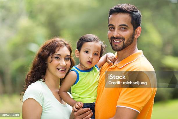 Young Indian Family With The Kid Stock Photo - Download Image Now - Family, Indian Ethnicity, Baby - Human Age