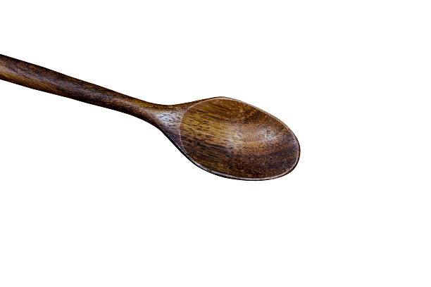 istock Wooden Spoon isolated on white background 485711832
