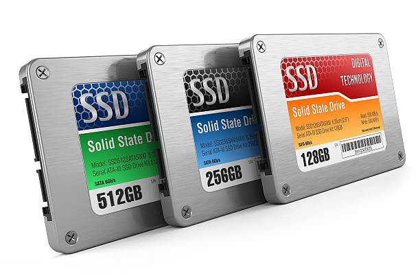 unidades de estado sólido (ssd), unidades - usb flash drive usb cable flash memories fotografías e imágenes de stock