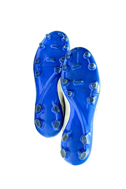 istock football boots on white background 485712966