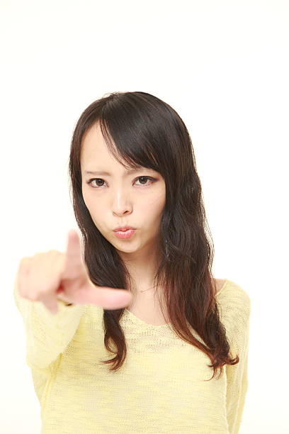 istock young Japanese woman scolding 485725820
