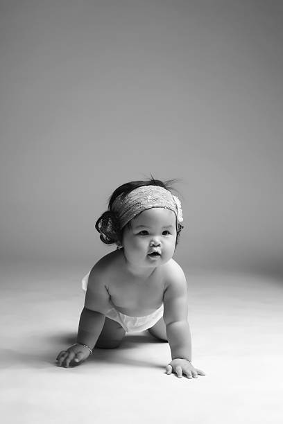 istock Young baby girl 485726980