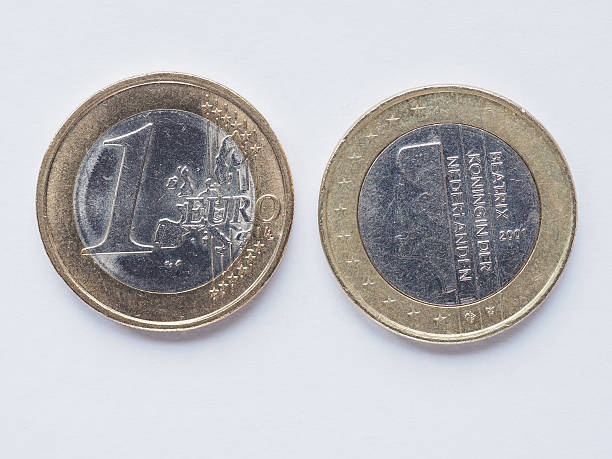 istock Dutch 1 Euro coin 485728190