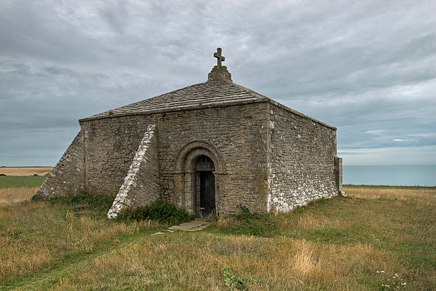 istock St Aldhelm's Chapel at St Aldhelm's Head, South West Coast, England 485732734