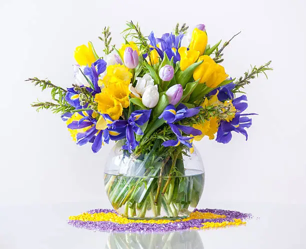 Photo of Bouquet of Spring Flowers
