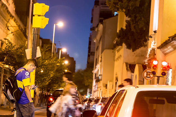 taxi car in motion.