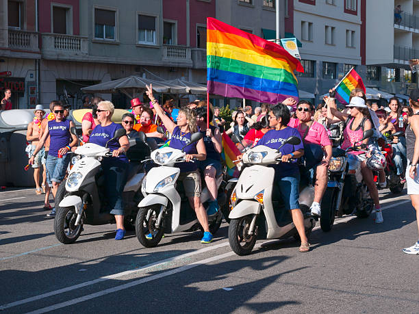 pride parade 2013 w barcelona, hiszpania - travesty zdjęcia i obrazy z banku zdjęć
