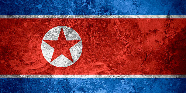 istock flag of North Korea 485734107
