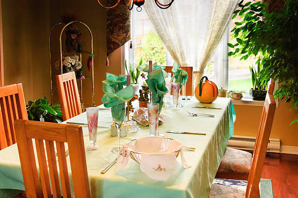 istock Elegant Table For Family 485738993