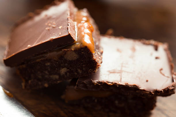 istock Chocolate and Caramel Tiffin. 485740570