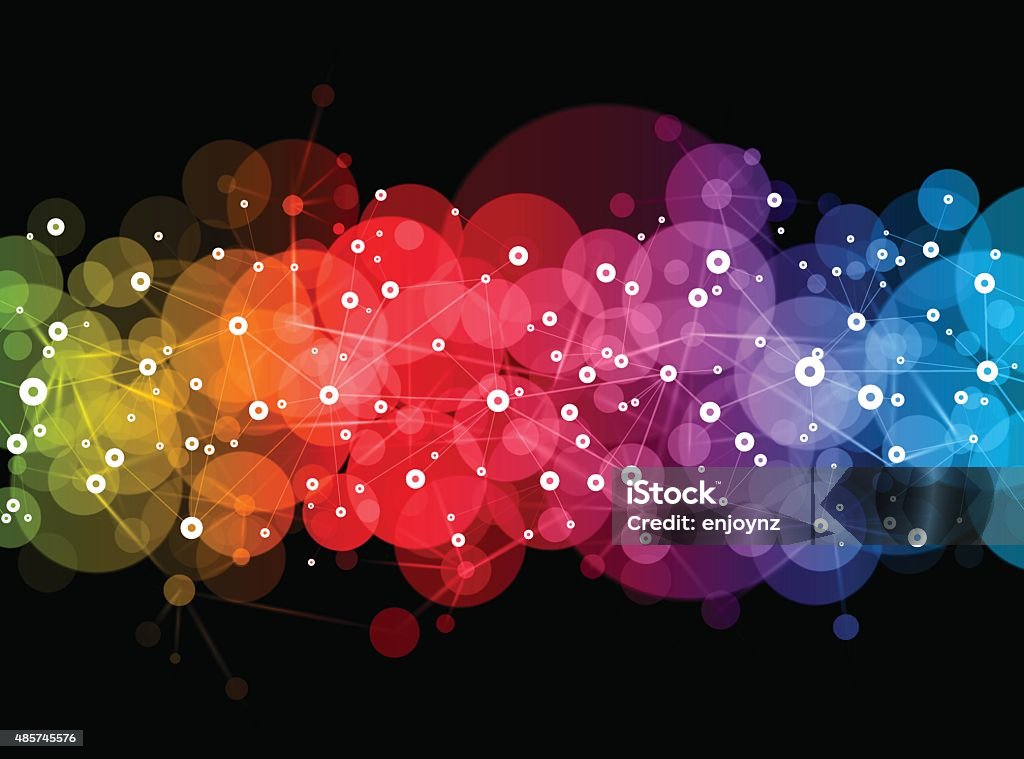 Vector Netdesign Bright Vector Network Design Stock Illustration - Download Image Now ...
