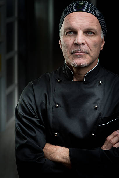 istock Chef portrait with arms crossed 485748364