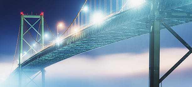 istock Bridge to the Fogbank 485751334