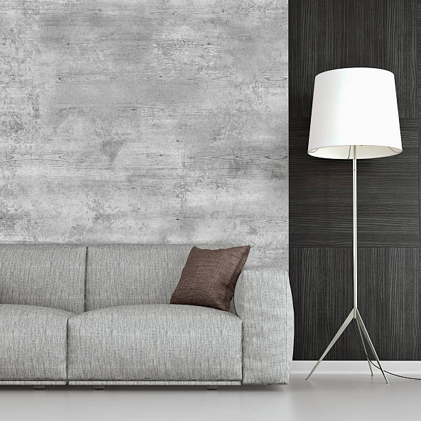 istock Modern living room with sofa 485751560