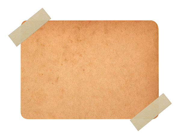 istock close up of a old postcards on white background 485757132