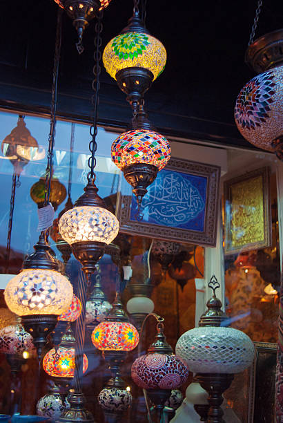 istock Grand bazaar shops in Turkey 485757336