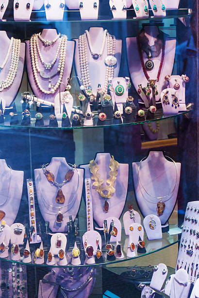 istock beautiful jewelery in store 485760322