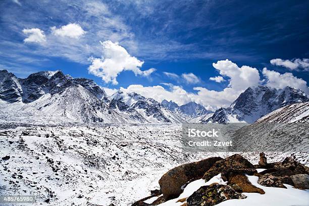 Sagarmatha National Park Nepal Himalaya Stock Photo - Download Image Now - 2015, Asia, Awe