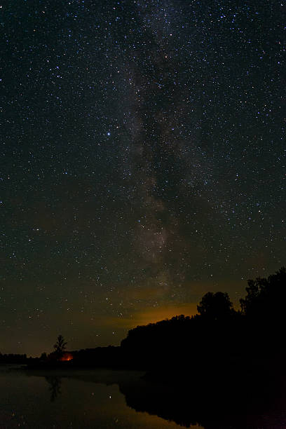 istock star lake sky milky way 485767898