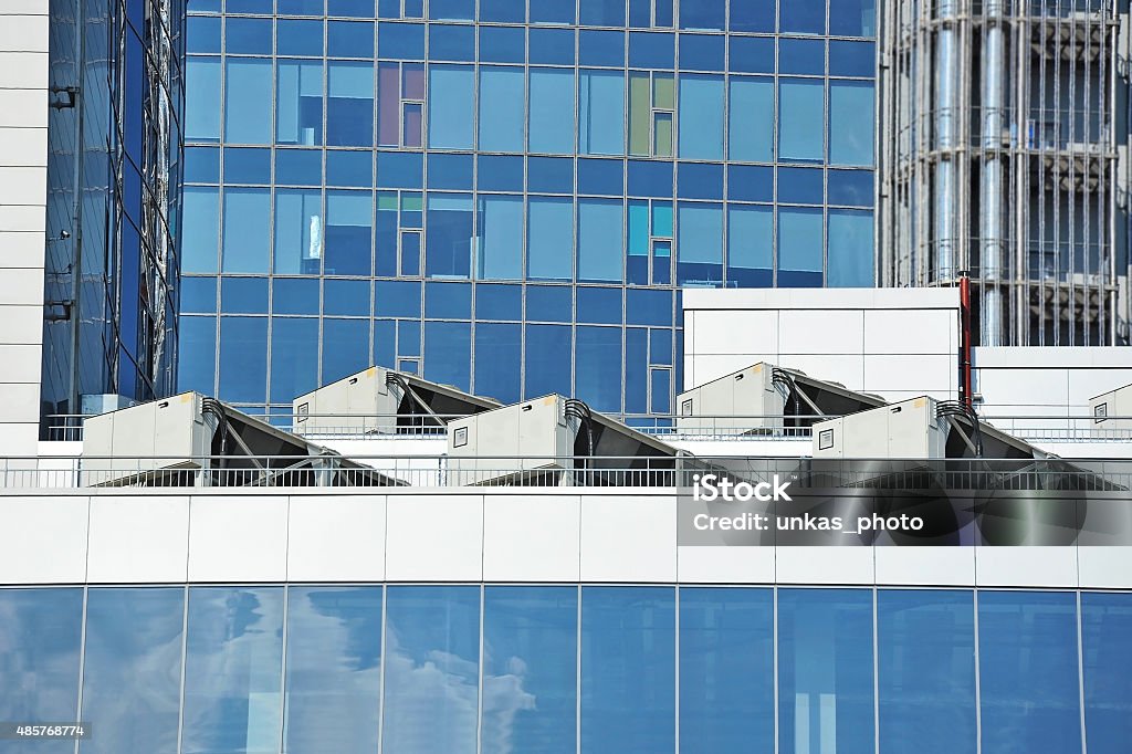 Industrial sistema de ventilación - Foto de stock de 2015 libre de derechos