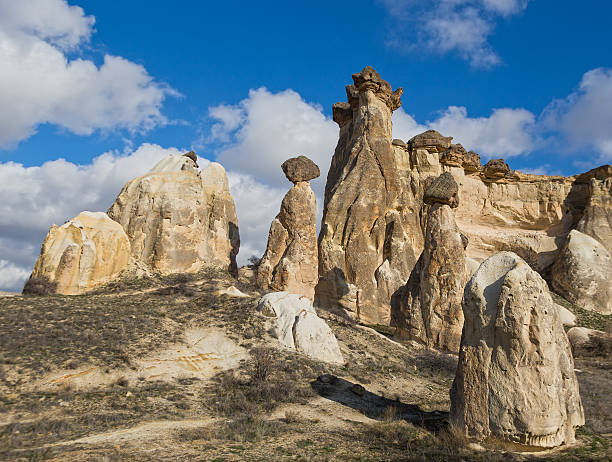istock Turkey, Cappadocia, stone mushrooms 485771806