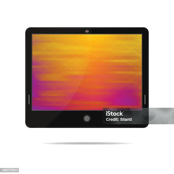 태블릿 컴퓨터 0명에 대한 스톡 벡터 아트 및 기타 이미지 - 0명, LCD, 검은색