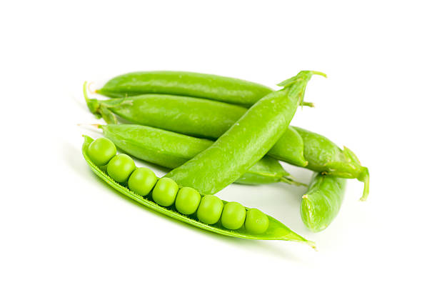 istock Organic peas in the pod 485773252