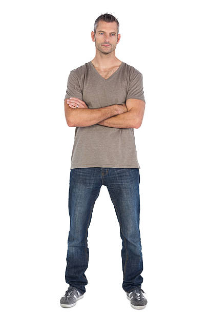 istock Focused man with arms crossed 485774737
