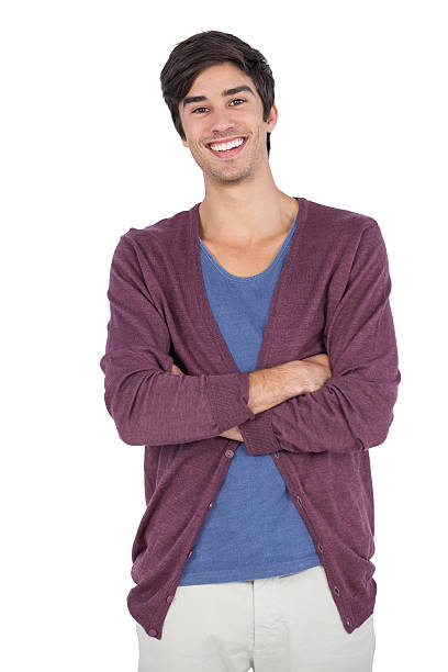 istock Cheerful young man with arms crossed 485774795