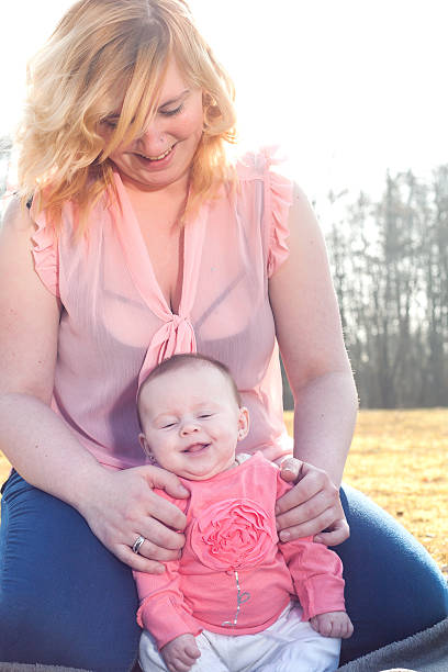 istock Happy mother and her baby 485775129