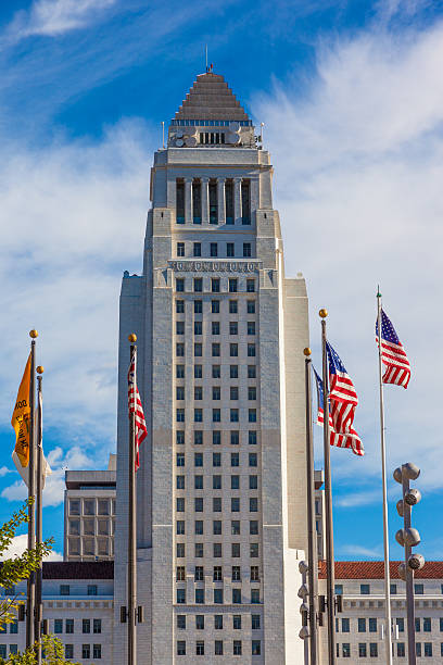 istock Los Angeles City Hall, CA 485775715