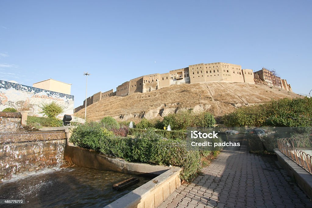 Erbil Ciudadela, Erbil ciudad, de kurdistán iraquí - Foto de stock de Arbil libre de derechos