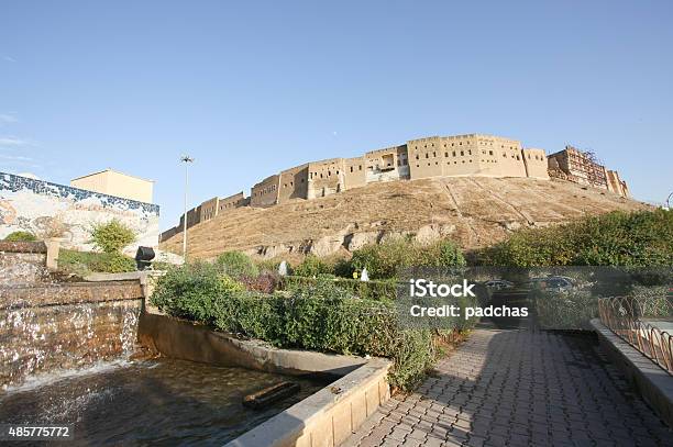 Erbil Ciudadela Erbil Ciudad De Kurdistán Iraquí Foto de stock y más banco de imágenes de Arbil - Arbil, Irak, Fortaleza - Estructura de edificio