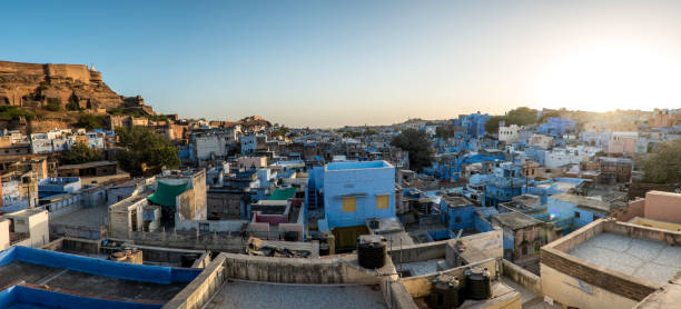 istock Rooftops of the Blue City, Jodhpur 485777247