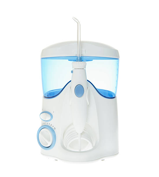 istock Brushing Teeth, Massage Gums. Irrigator for Oral Cavity Cleaning 485779742