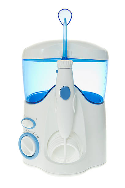 istock Brushing Teeth, Massage Gums. Irrigator for Oral Cavity Cleaning 485779850