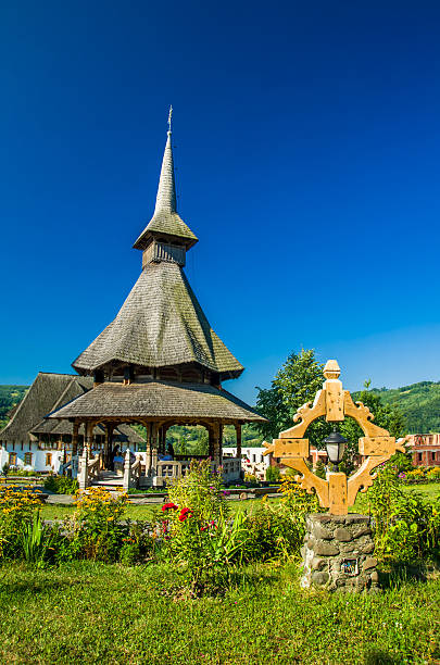 Barsana monastery is one of the main point of interest in Maramures area.