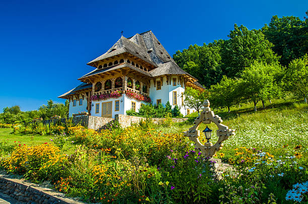 Barsana monastery is one of the main point of interest in Maramures area.